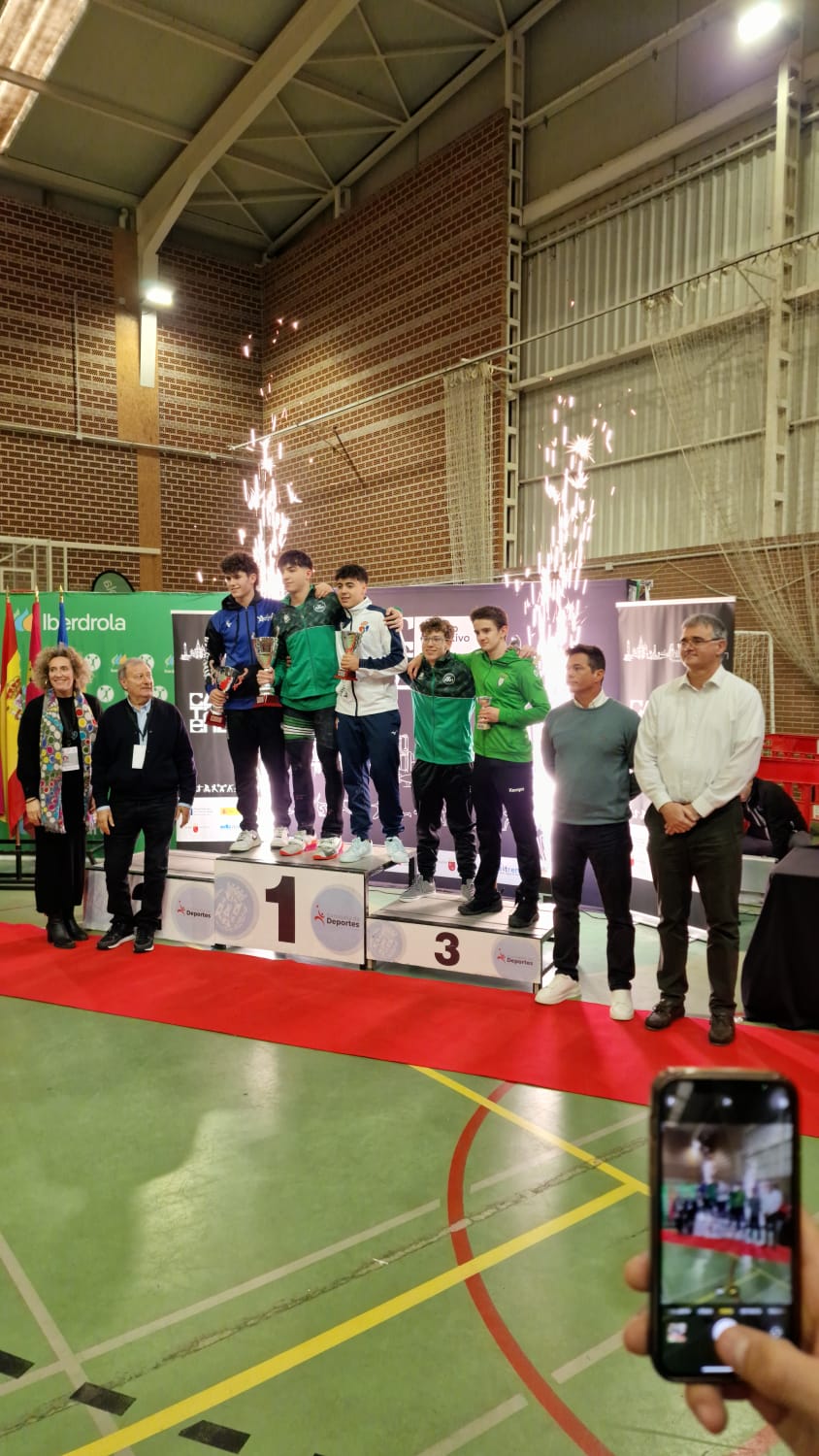 Aitor García se colgó el bronce en la Copa de España Sub-15